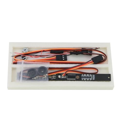 Luci rotanti in plastica gialla for simulazione LED for camion RC Tamiya 1/14 for Scania 770S 6X4 56368 8X4 56371