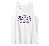 Pieper High School HS San Antonio TX Retro Tank Top