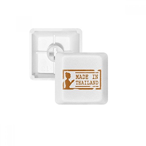 Keycaps PBT Clavier Mécanique Thaïlande Bouddha Blanc OEM Touche R1