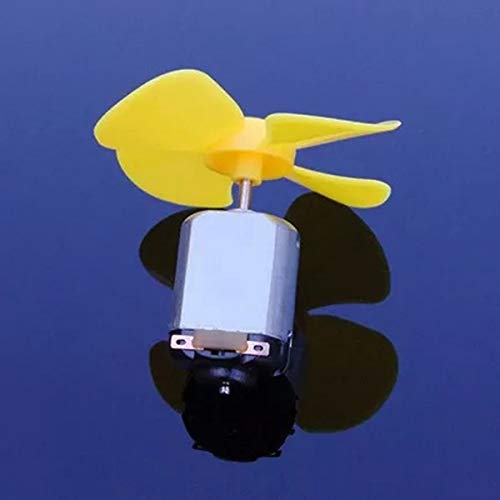 Topoox DIY Toys for Science Experiments 6 Pack DC 1.5-3v 15000rpm Mini Electric Motor