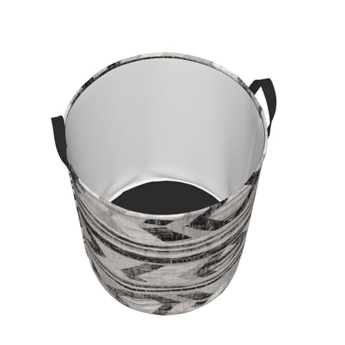 Panier à linge gris : rangez vos couvertures encombrantes de chambre - 4