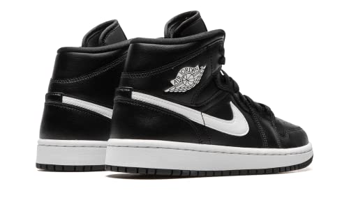 Jordan Womens WMNS Air Jordan 1 Mid DV0991 001 - Size 10W Black/White-Black3