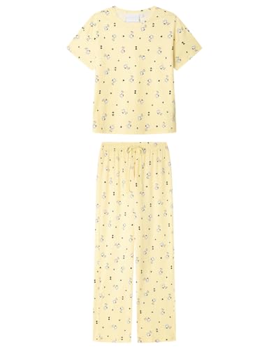 Pyjama long Happy Snoopy Women'secret idéal pour vos soirées cocooning en taille S