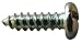 Sheet Metal Screw, Pan, 8, 1-1/4 in, PK100