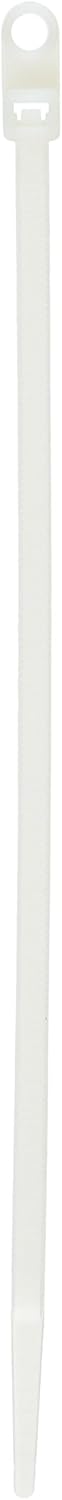8-in Screw Mount, 100-Pack 50-lb, Black, Speciality Cable Tie