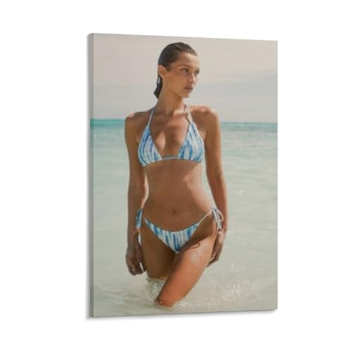 Bella Hadid Poster (1) Canvas Painting for Living Room Bedroom