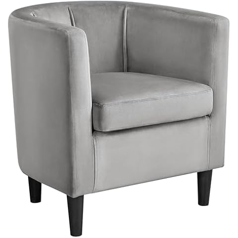 Yaheetech Velvet Accent Chair Cover