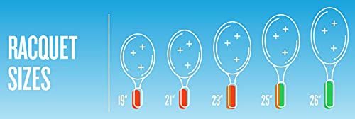 Wilson Burn Pink 23 Inch Junior Tennis Racquet Bundled With A Pink/White Advantage Ii Tennis Bag #TOP6