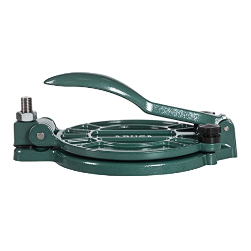 Thickness Adjustable Tortilla Press 8 Inch Tortilla Maker Green - Roti, Dough Press, Dosa,Tawa,Tamale,Pizza,Pie,Patty