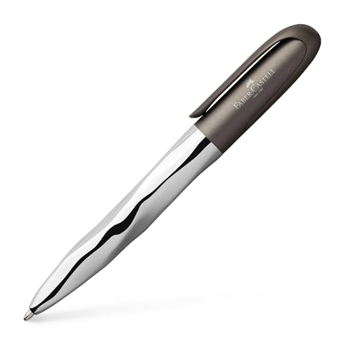 Faber-Castell E-Motion Twist Ballpoint Pen N 'Ice Pen Grey