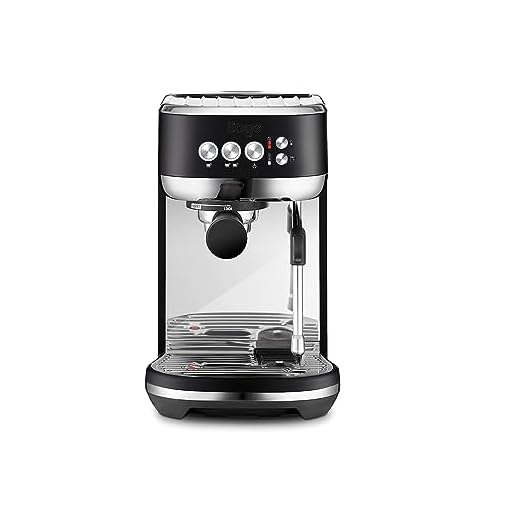 Sage Appliances the Bambino Plus Espressomaschine, SES500BTR, Mattschwarz