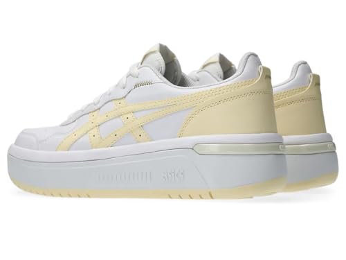Image of ASICS Unisex Japan S ST White /Alabaster Brown Sneakers - 6 UK Men / 5 UK Women (1203A772.101)