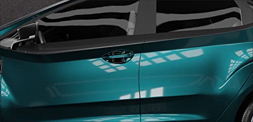Image of 3D Gel Finish Car Door Transparent Handle Cup Scratch Guard Sticker Universal for Specific Brand (Pack of 2) (MRDRVAR) (ALTR0Z Panch Tatta) | Gel type