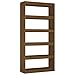 vidaXL Regał/przegroda, miodowy brąz, 80x30x167,5 cm, drewno sosnowe