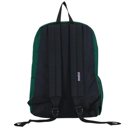 Image of JanSport Cross Town Backpack 17 inch x 12.5 inch x 6 inch - Simple Bag for Everyone with 1 Main Compartment, Front Utility Pocket - Premium Class Accessories - Deep Juniper