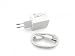 Produktbild ASUS ZenFone 3 (ZE520KL) Original USB-C Netzteil 10 Watt EU Wallplug weiß inkl. Ladekabel