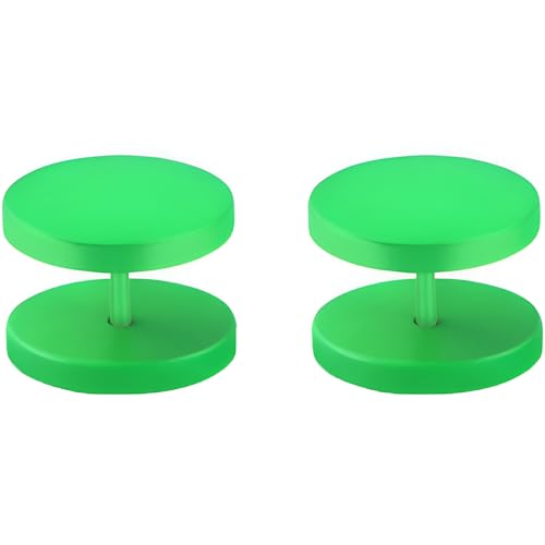 [JUNENTER] 1�y�A �O���[�� 1.2 mm (16 G) �X�e�����X�X�`�[�� �t���b�g�i�b�v�X�N�����[�X�^�b�h �t�F�C�N�C���[�v���O �Q�[�W �t�F�C�N�g���K�X���B�� ��h���� �t���b�g�o�b�N ��s�A�X �{�f�B�s�A�X �W���G���[ ���f�B�[�X ����