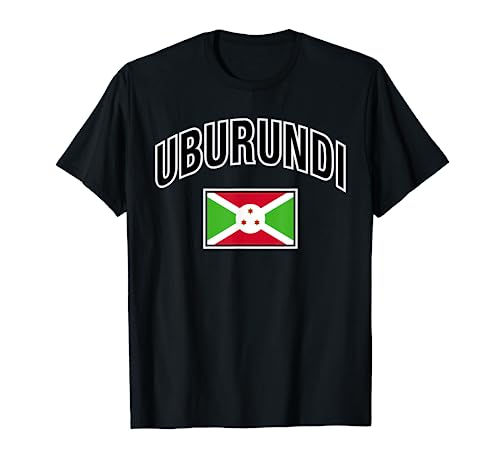 Drapeau Burundi fier Burundais en Kirundi T-Shirt