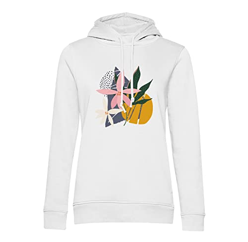 Sweat à capuche fleurs exotiques idéal pour vos sorties urbaines