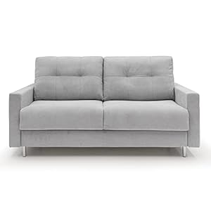 Fluffy tweepersoonsbed van stof