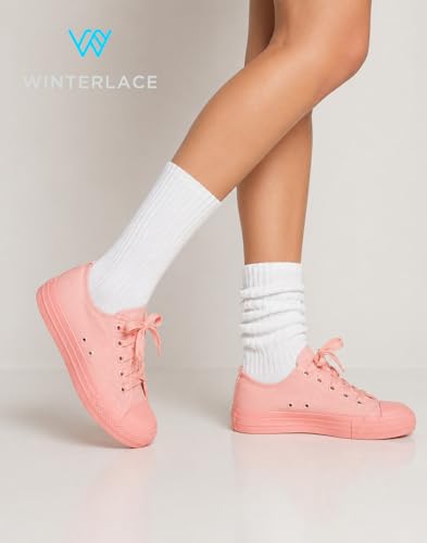 Image of Winterlace Womens Slouch Socks, 6 Pairs Cotton Scrunch Ribbed Crew Socks Soft Retro 80s Slouchy Calf Boot Sock