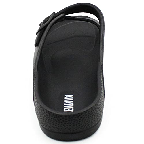 Men's Double Buckle Slides Summer Sports Sandals4