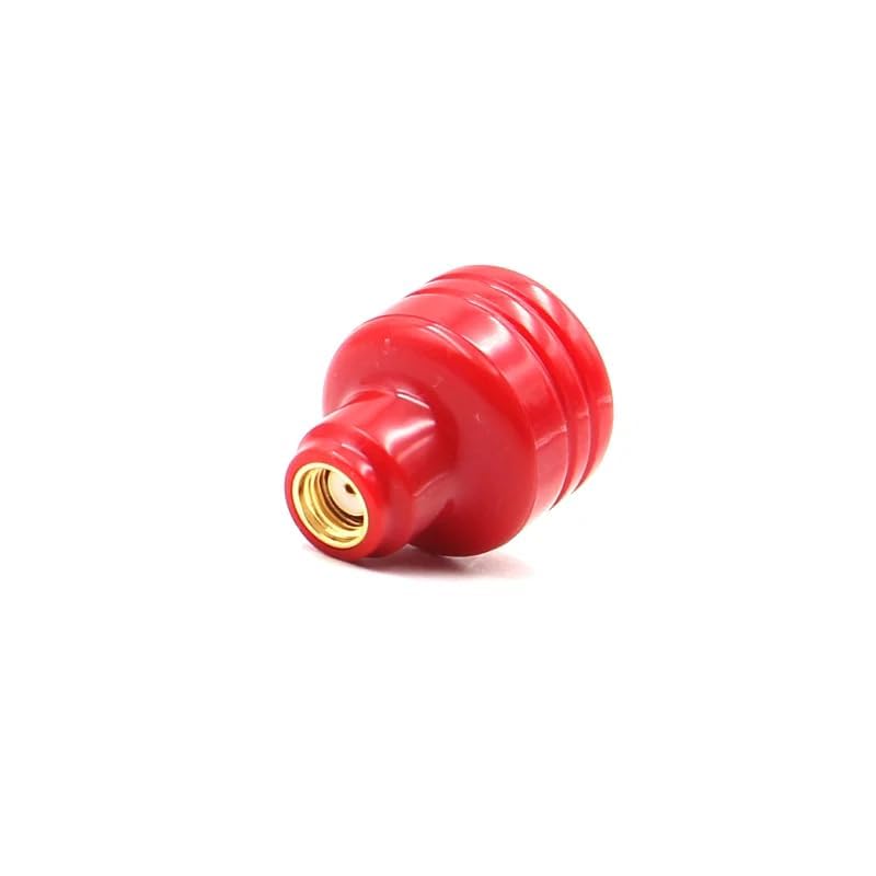 SPARKHOBBY Super Mini Stubby Antenna Transmitter 5.8G Antenna 5dBi RHCP RP-SMA/SMA for FPV RC Quadcopter (1PC RED RP-SMA)