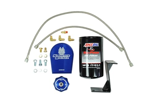 Sinister Diesel Bypass Oil Filter System for Dodge Cummins 2...