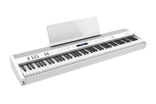 Roland FP-60X-WH Digital Piano, Un piano portable de nouvelle génération avec sons améliorés, puissants haut-parleurs et riches effets d’ambiance (blanc) - Les Beatles, Paul McCartney, John Lennon, RIngo Starr, George Harrison Roland FP-60X-WH Digital Piano, Un piano portable de nouvelle génération avec sons améliorés, puissants haut-parleurs et riches effets d'ambiance (blanc)