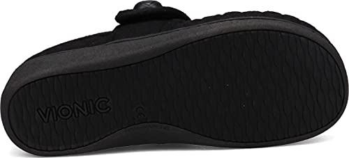 Vionic Jackie Women's Adjustable Supportive Slipper Black - 8 Medium #TOP5