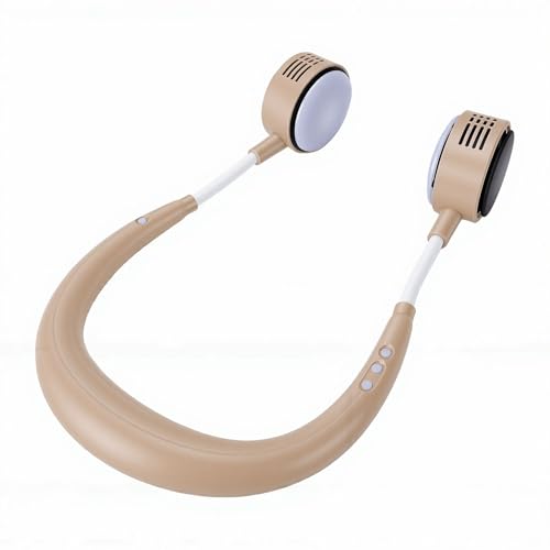 Luz de cuello LED recargable Diyeeni manos libres con ventilador 4