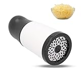 Käsereibe, Tragbare Käsemühle, Abnehmbare Käsereibe Mit Großer Kapazität, Oben Drehbarer Käseschredder Zum Reiben Und Zerkleinern von Hartkäse, Schokolade, Nüssen, Salat