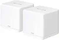 Mercusys Sistema Wi-Fi 6 AX1500 Whole Home, banda dupla, OFDMA, MU-MIMO, 1024-QAM, roaming sem costura, fácil gerenciamento de aplicativos, portas Gigabit completas, rede de convidados, controle