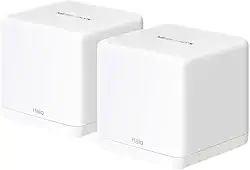 Mercusys Sistema Wi-Fi 6 AX1500 Whole Home, banda dupla, OFDMA, MU-MIMO, 1024-QAM, roaming sem costura, fácil gerenciamento de aplicativos, portas Gigabit completas, rede de convidados, controle