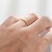 FAICAEIRI Pure copper tensor rings twisted,copper rings for men and women，Twist Ring Jewelry，Solid Copper Twisted ring Jewelry for women (8)