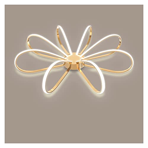 Plafonnier LED dimmable au design moderne pour éclairage de chambre