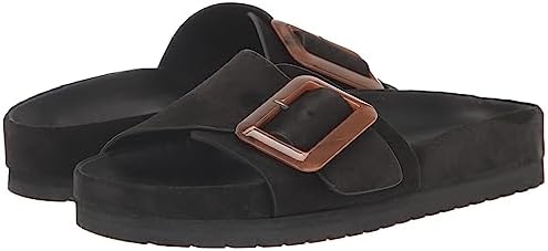 Vince Womens Grant Slide Sandal Black 5 M | Image 6