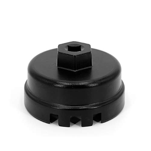 UTSAUTO Oil Filter Wrench for Prius Lexus Toyota Scion Fits Prius V/Corolla/Matrix, CT200h, Scion iM/iQ/xD with 1.8 Liter 6 Slots