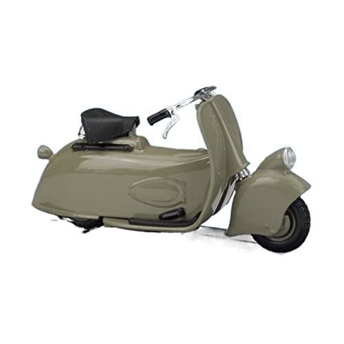 Moto Miniature 1:18 Vespa MP5 1945 Modèle Réplique Moulé sous Pression pour Collection
