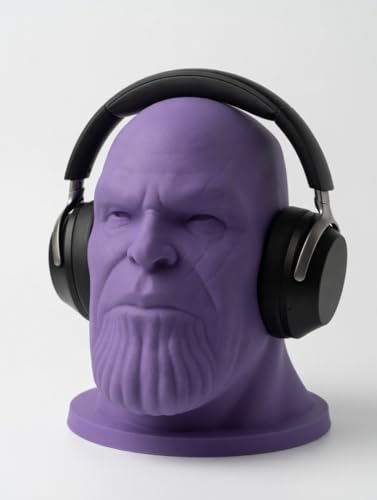 Image of PROLAPS Thanos Headphone Holder Stand for Desk, Gaming Headset Stand Compatible with PS5, Xbox, PC, Desk Organizer for Headphones (25 cm)