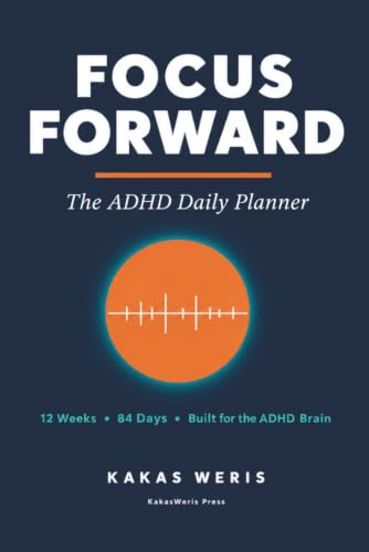 FOCUS FORWARD: The ADHD Daily Planner | 12 Weeks • 84 Days • Built for the ADHD Brain image 2
