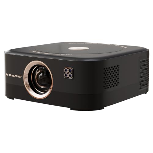 E GATE Duster 8X Projector | 100% Dust Proof Automatic Android Projector | 800 ISO Lumen | Full HD Native 1080P & 4K HDR