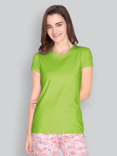 Image of Lyra Women's Cotton Regular Fit T-Shirt
