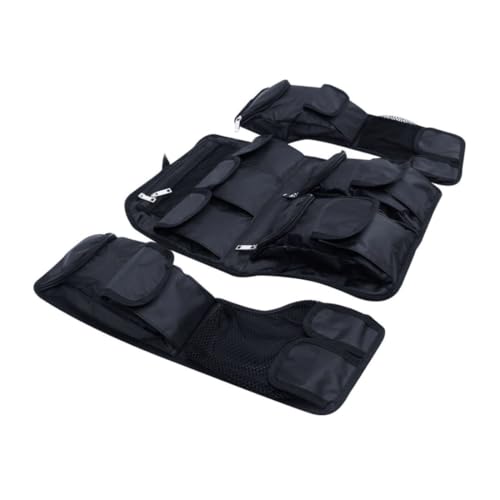 Pack Lid Organizer Pouch Negro para Alforjas Saddle Fits Electra Glide 1999-2013, Road King 1999-2013, Tour Pak 2006-2013