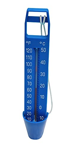 Preisvergleich Produktbild Poolthermometer Schwimmbad Thermometer Blau