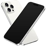 Fake Phone Dummy Prop Phone, Black Screen Decoy PhonePear PhoneNon-Working Phone16 Pro for Kid Play, Display PhoneLook Like Real Phonepro max16 ((16ProMax,White Titanium,Black Screen)