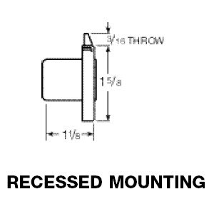 CCL Drawer Lock, 02068-1/2 7/8
