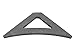 FISHBONE Jeep Gusset Triangular Bare Steel