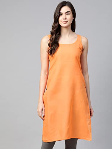 Image of Ada Womens Terivoile Cotton Suit Full Slip /Camisole (Pack of 2) A301831