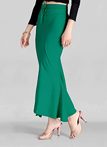 Image of Flare Saree Silhouette, Saree Shapewear,Saree contour, Saree Shaper, Petticoat, Skirts for Women & Girls, Cotton Lycra Shape Wear for Saree